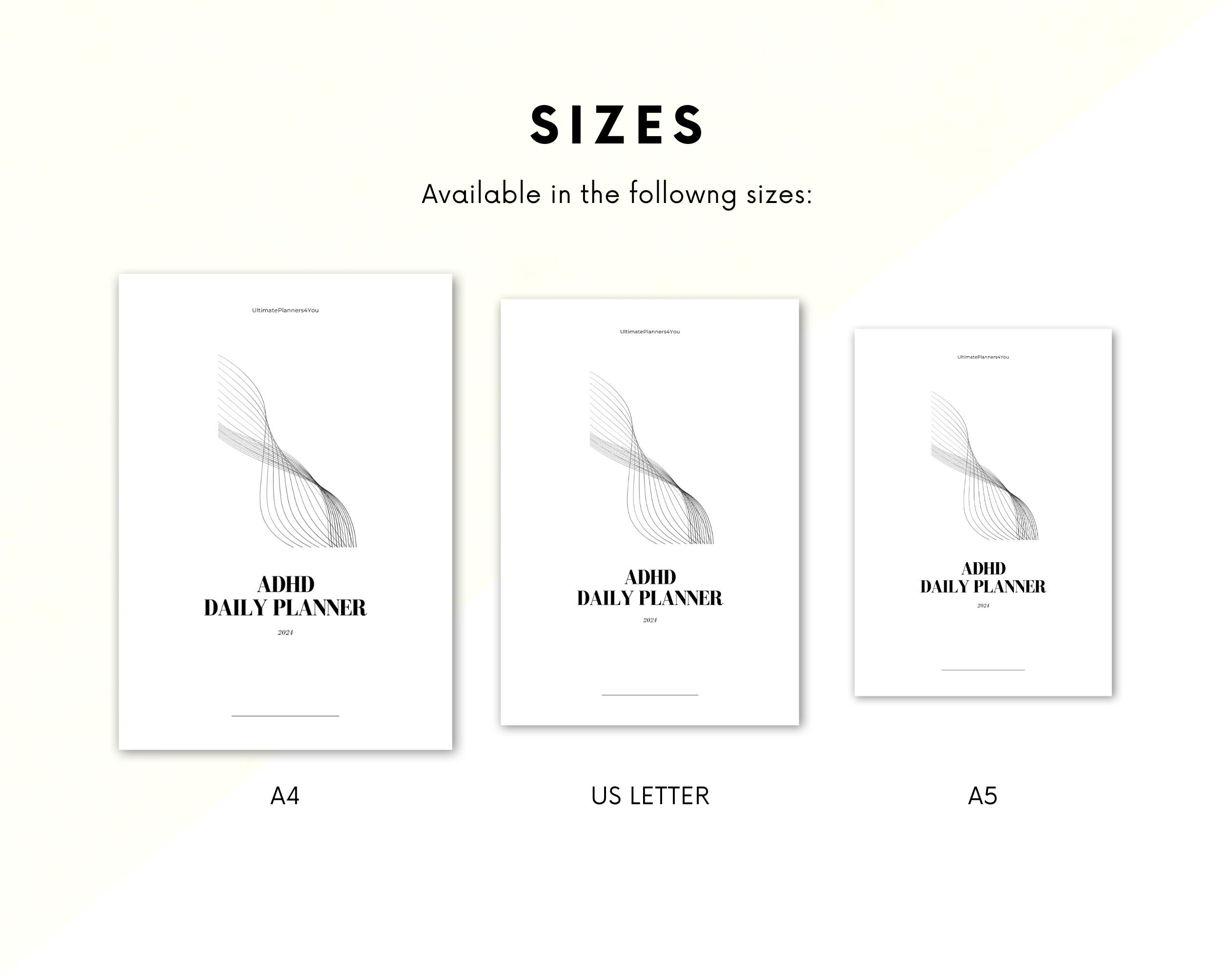 Daily Planner ADHD | ADHD Workbook | ADHD Daily Planner | Hourly Planner | Daily Planner Printable - Image 8