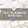 Personal Tax Planner | Tax Organizer | Financial Planner | Tax Checklist | Tax Return | Digital Tax Planner